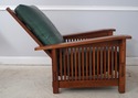 74703: STICKLEY Mission Cherry Morris Chair & Otto