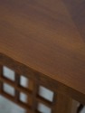 74657: STICKLEY Mission Cherry Lattice Side Table