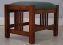 74703: STICKLEY Mission Cherry Morris Chair & Otto