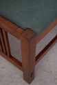 74703: STICKLEY Mission Cherry Morris Chair & Otto