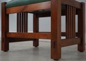 74703: STICKLEY Mission Cherry Morris Chair & Otto
