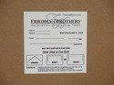 L47876E: FRIEDMAN BROTHERS Model 4831 Federal Maho