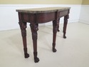 L47897EC: HENKEL HARRIS Marble Top Mahogany Lion H