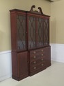 47894EC: BAKER Inlaid Mahogany 4 Door English Styl