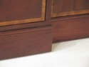 47894EC: BAKER Inlaid Mahogany 4 Door English Styl