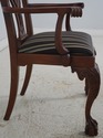 L69925: Set of 8 COUNCILL Mahogany Chippendale Din