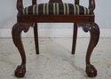 L69925: Set of 8 COUNCILL Mahogany Chippendale Din