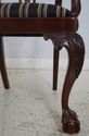 L69925: Set of 8 COUNCILL Mahogany Chippendale Din