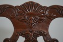 L69925: Set of 8 COUNCILL Mahogany Chippendale Din