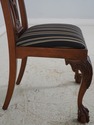 L69925: Set of 8 COUNCILL Mahogany Chippendale Din