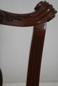 L69925: Set of 8 COUNCILL Mahogany Chippendale Din
