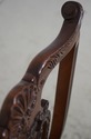 L69925: Set of 8 COUNCILL Mahogany Chippendale Din