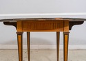 F69943: Antique English Adams Satinwood Pembroke T