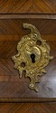 L69939: French Louis XV Style Marble Top Bronze Mo