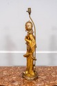 F69864: Pair ARDALT Chinese Figural Gold Finish La