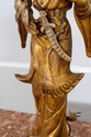 F69864: Pair ARDALT Chinese Figural Gold Finish La