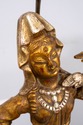 F69864: Pair ARDALT Chinese Figural Gold Finish La
