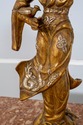 F69864: Pair ARDALT Chinese Figural Gold Finish La