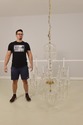 F61110EC: Large Palatial 12 Arm Crystal Chandelier