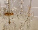 F61110EC: Large Palatial 12 Arm Crystal Chandelier