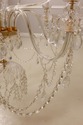 F61110EC: Large Palatial 12 Arm Crystal Chandelier