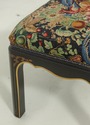 61205EC: Chinoiserie Decorated Upholstered Bench -