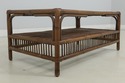 61135EC: PANAMA JACK Rattan Glass Top Caribbean Co