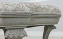 61207EC: Newly Upholstered Tufted Seat Shabby Chic