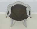 61207EC: Newly Upholstered Tufted Seat Shabby Chic