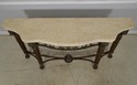 65206EC: MAITLAND SMITH Iron Base Console Table w.