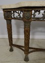 65206EC: MAITLAND SMITH Iron Base Console Table w.