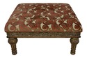 65098EC: Large Italian Neoclassical Upholstered Ot