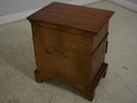 65306EC: Pair LEXINGTON 3 Drawer Chippendale Oak N