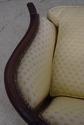 F65348EC: Vintage French Louis XV Walnut Settee Lo