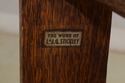 F65290EC: L&JG STICKLEY Signed Vintage Mission Oak