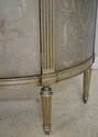 65203EC: French Louis XVI DREXEL Silverleaf 2 Door