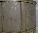 65203EC: French Louis XVI DREXEL Silverleaf 2 Door