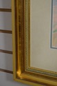 F65147EC: Professionally Framed & Matted Gold Leaf