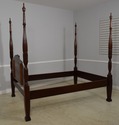 65169EC: LEXINGTON Mahogany Queen Size Rice Carved