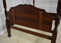 65169EC: LEXINGTON Mahogany Queen Size Rice Carved