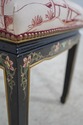 F61418EC: Chinoiserie Decorator Ottoman w. Brand N