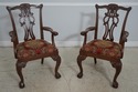 L65518EC: Set of 8 ETHAN ALLEN Carved Mahogany Chi