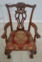 L65518EC: Set of 8 ETHAN ALLEN Carved Mahogany Chi