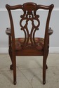 L65518EC: Set of 8 ETHAN ALLEN Carved Mahogany Chi