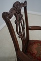 L65518EC: Set of 8 ETHAN ALLEN Carved Mahogany Chi