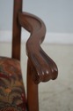 L65518EC: Set of 8 ETHAN ALLEN Carved Mahogany Chi