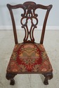 L65518EC: Set of 8 ETHAN ALLEN Carved Mahogany Chi