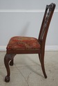 L65518EC: Set of 8 ETHAN ALLEN Carved Mahogany Chi