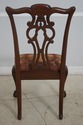 L65518EC: Set of 8 ETHAN ALLEN Carved Mahogany Chi