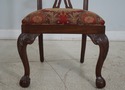 L65518EC: Set of 8 ETHAN ALLEN Carved Mahogany Chi